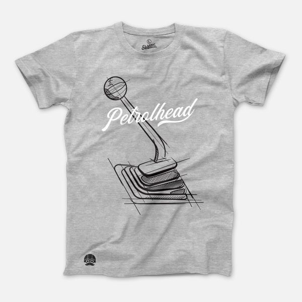 Koszulka "Petrolhead" - Szara